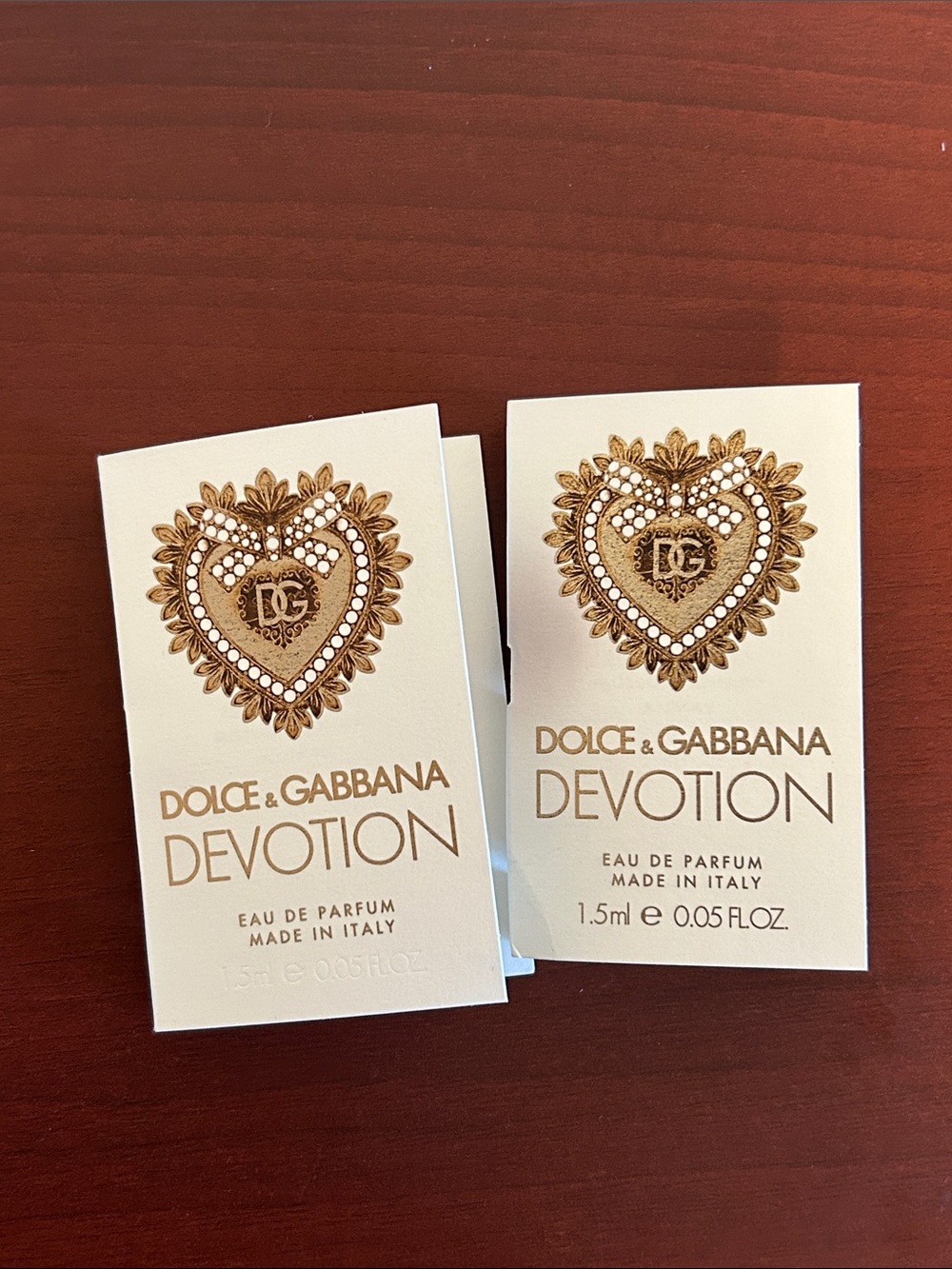 1.5mlx2 Dolce & Gabbana devotion women’s sample set